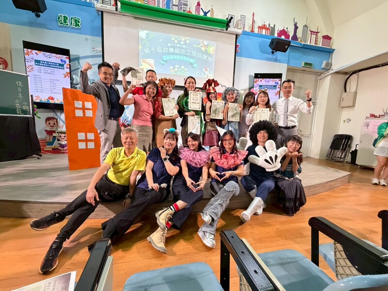 原來故事花園的故事志工是這樣來的耶~圖片