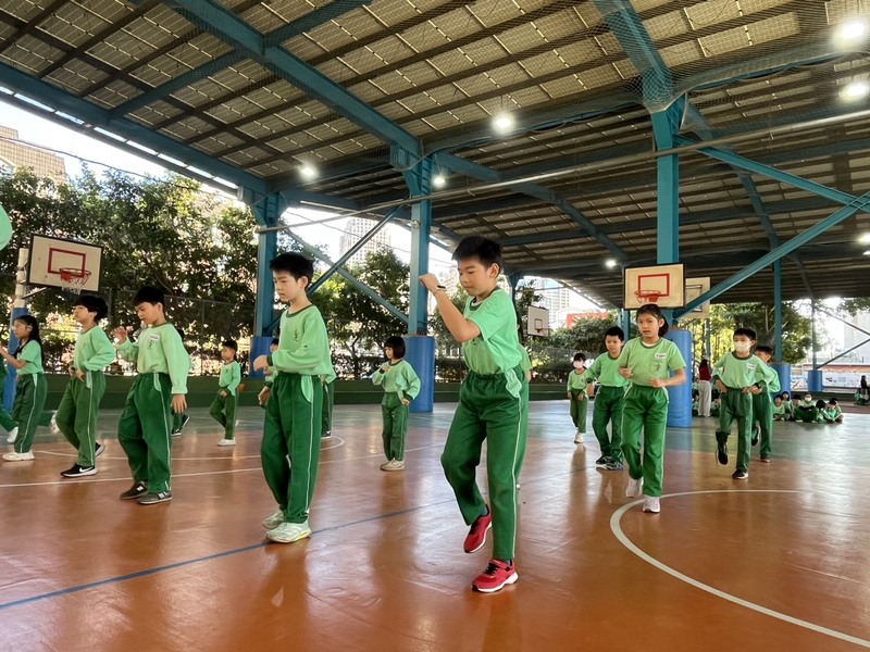 三年級班際健身操圖片