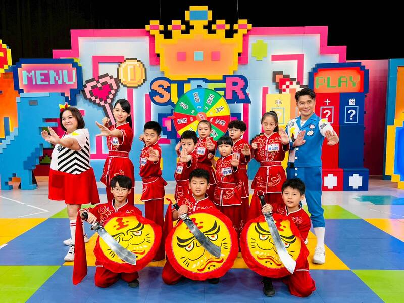 惠文國小武術隊登上東森幼幼台4圖片