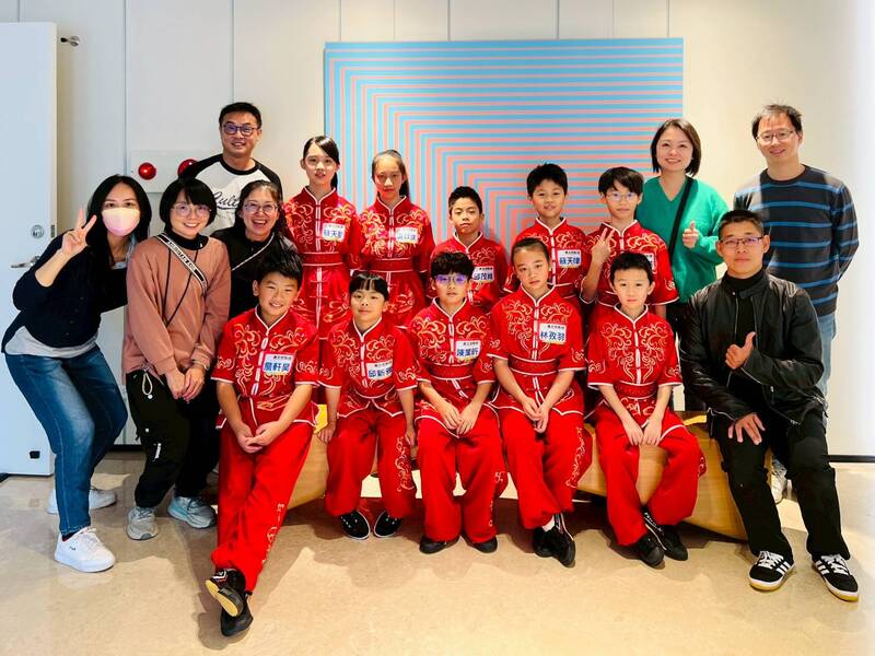 惠文國小武術隊登上東森幼幼台6圖片