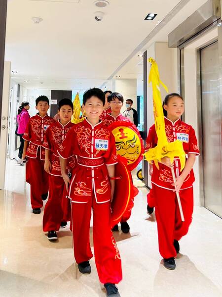 惠文國小武術隊登上東森幼幼台8圖片