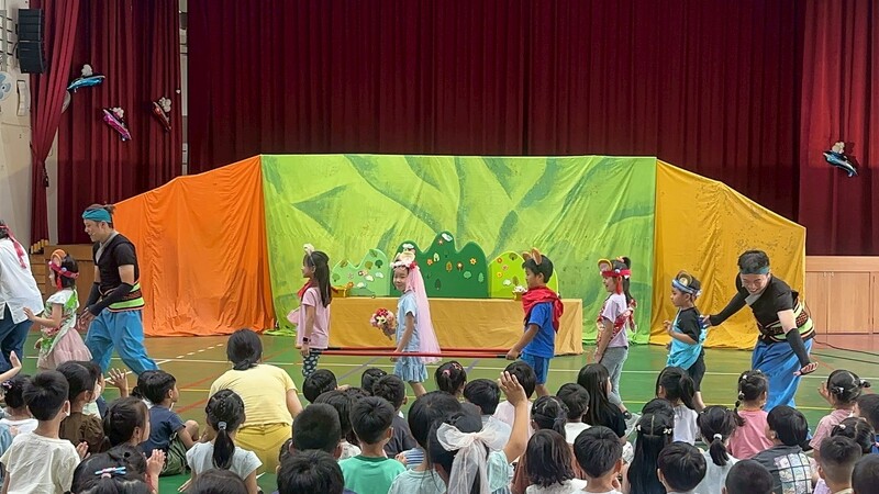 九歌兒童劇團台語故事劇場《鳥鼠仔娶新娘》校園巡演圖片